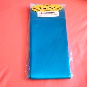 Women's Party Finger Gloves. More like turquoise than light blue.